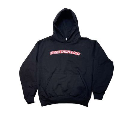 Red Arch Logo Hoodie - Black